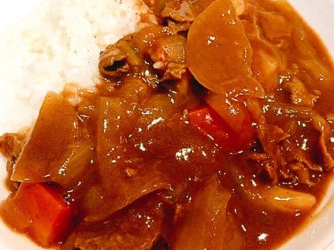 ちょいリッチです☆すき焼き牛で美味しいビーフカレー